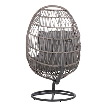 Hvilestol HOME4YOU Cassia Swivel 85x85x151 cm Grå - grå - Hagemøbler - Stoler & Lenestoler - Utelenestoler