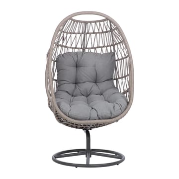 Hvilestol HOME4YOU Cassia Swivel 85x85x151 cm Grå - grå - Hagemøbler - Stoler & Lenestoler - Utelenestoler