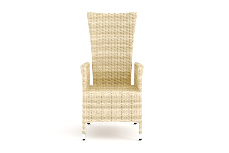 Jenny utespise-/utestol, regulerbar - justerbar - Beige - Hagemøbler - Stoler & Lenestoler - Utelenestoler
