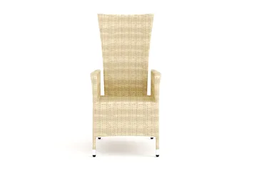 Jenny utespise-/utestol, regulerbar - justerbar - Beige - Hagemøbler - Stoler & Lenestoler - Utelenestoler