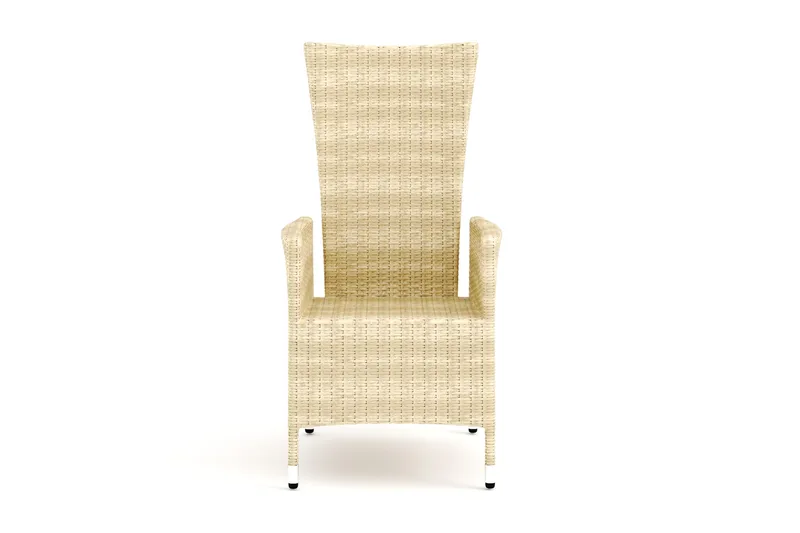 Jenny utespise-/utestol, regulerbar - justerbar - Beige - Hagemøbler - Stoler & Lenestoler - Utelenestoler