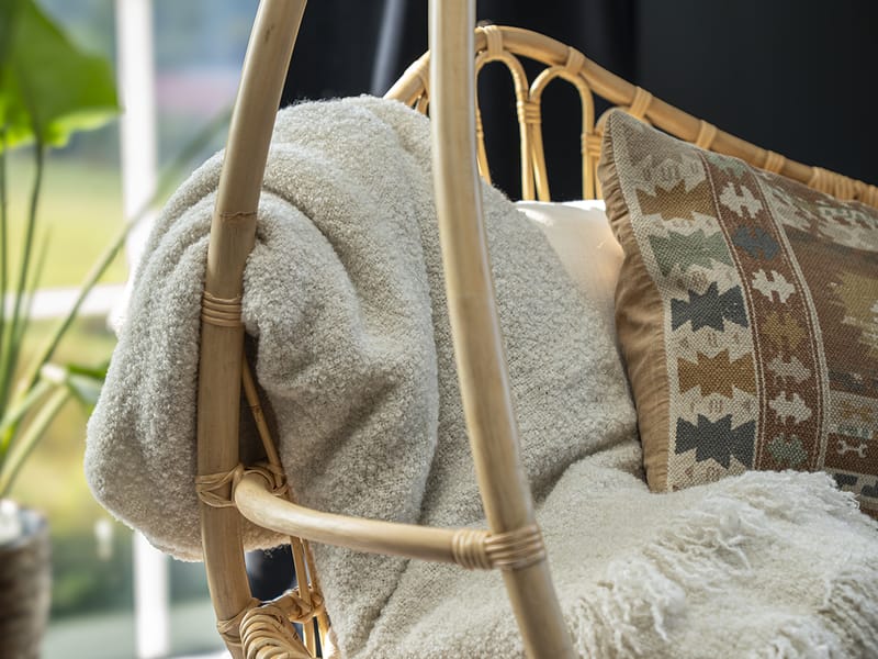 Kurbstol Hillerstorp Alva - Natur - Hagemøbler - Stoler & Lenestoler - Hengestoler