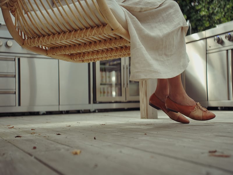 Kurbstol Hillerstorp Alva - Natur - Hagemøbler - Stoler & Lenestoler - Hengestoler