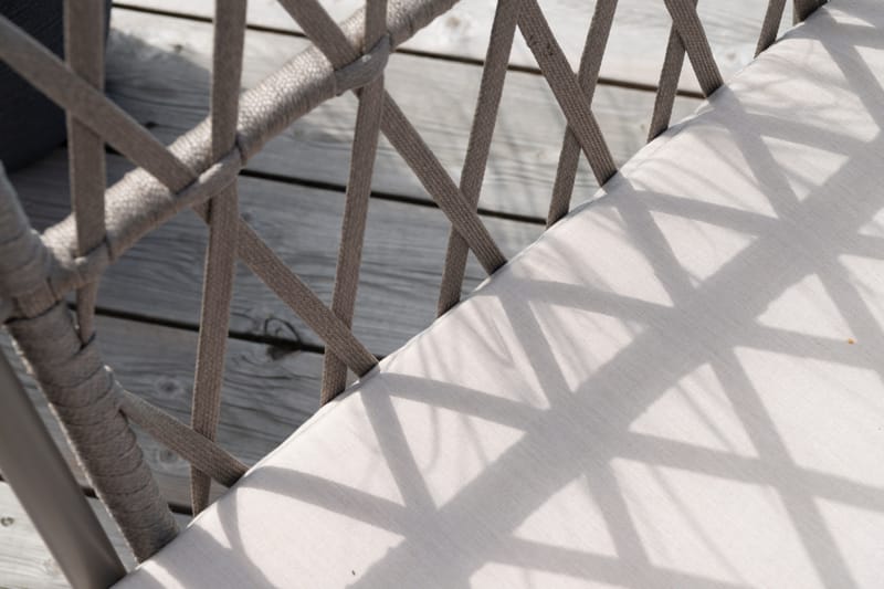 Lenestol Hillerstorp Jet Set Lounge - Beige - Hagemøbler - Stoler & Lenestoler - Utelenestoler