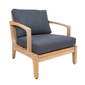 Lenestol HOME4YOU Maldive teak - brun - Hagemøbler - Stoler & Lenestoler - Utelenestoler