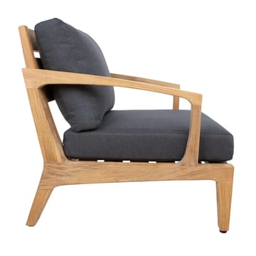 Lenestol HOME4YOU Maldive teak - brun - Hagemøbler - Stoler & Lenestoler - Utelenestoler