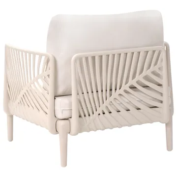 Lenestol utendørs Saturnia - Beige - Hagemøbler - Stoler & Lenestoler - Utelenestoler