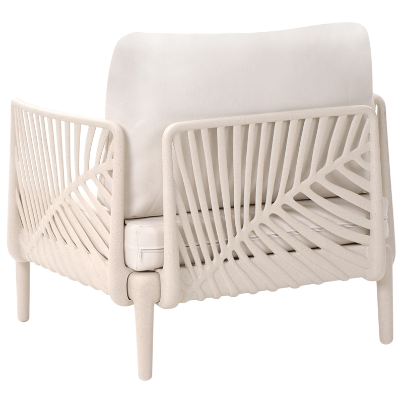 Lenestol utendørs Saturnia - Beige - Hagemøbler - Stoler & Lenestoler - Utelenestoler