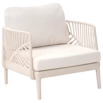 Lenestol utendørs Saturnia - Beige - Hagemøbler - Stoler & Lenestoler - Utelenestoler