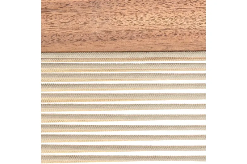 Lenestol Prossedi Beige/lyst tre - Beige/lyst tre - Hagemøbler - Stoler & Lenestoler - Solseng & solvogner