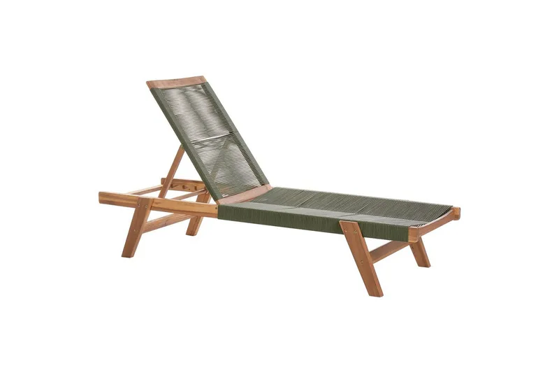 Lenestol Prossedi Grønn/lyst tre, Grønn/lyst tre