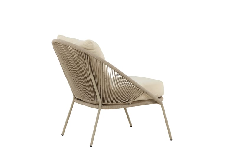 Lindos Utestol - Beige - Hagemøbler - Stoler & Lenestoler - Utelenestoler