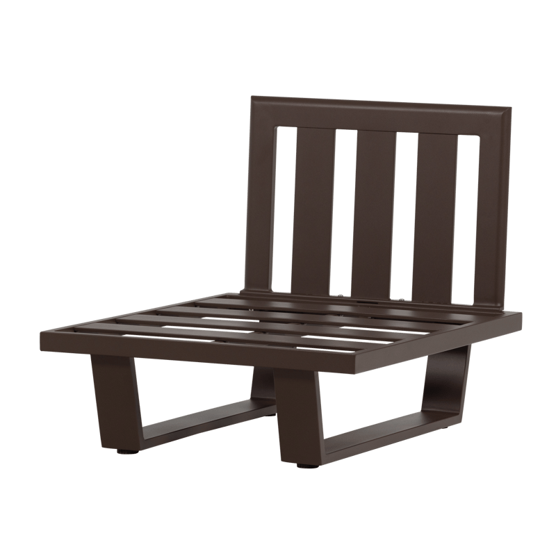 Loungestol Bear utendørs - Brun - Hagemøbler - Stoler & Lenestoler - Utelenestoler