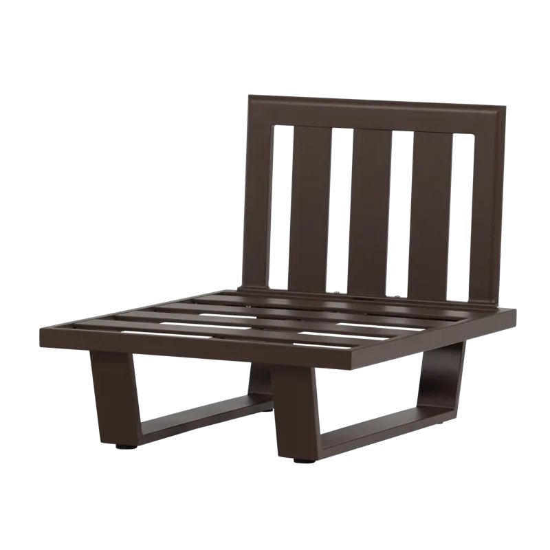 Loungestol Bear utendørs - Brun - Hagemøbler - Stoler & Lenestoler - Utelenestoler