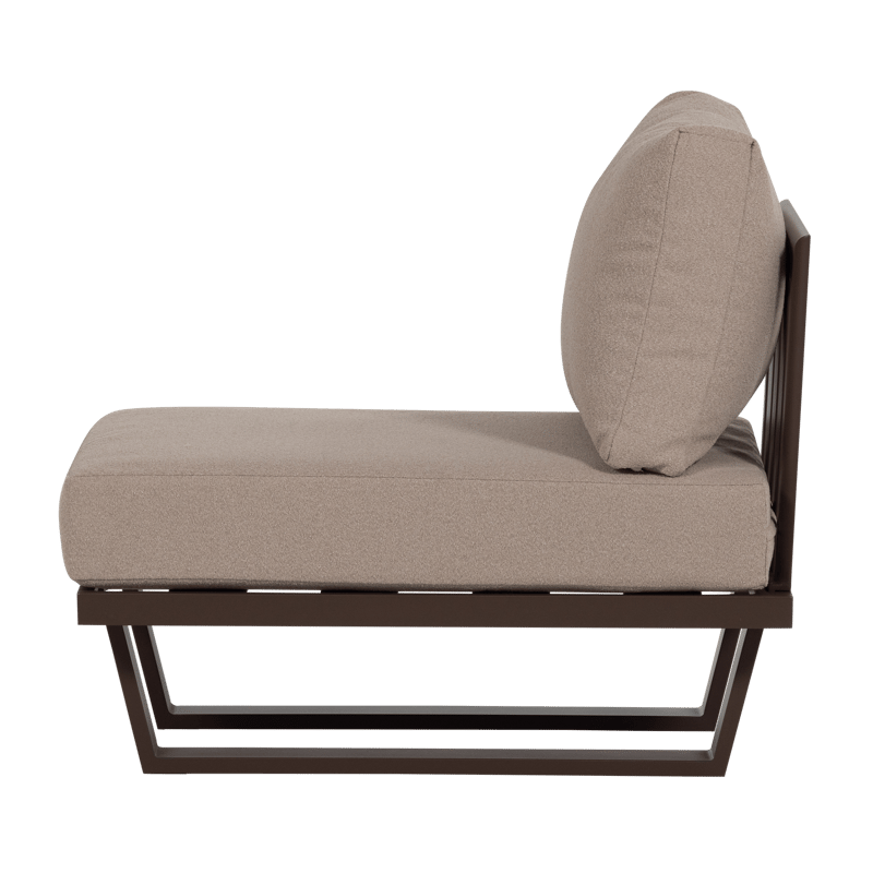 Loungestol Bear utendørs - Brun - Hagemøbler - Stoler & Lenestoler - Utelenestoler