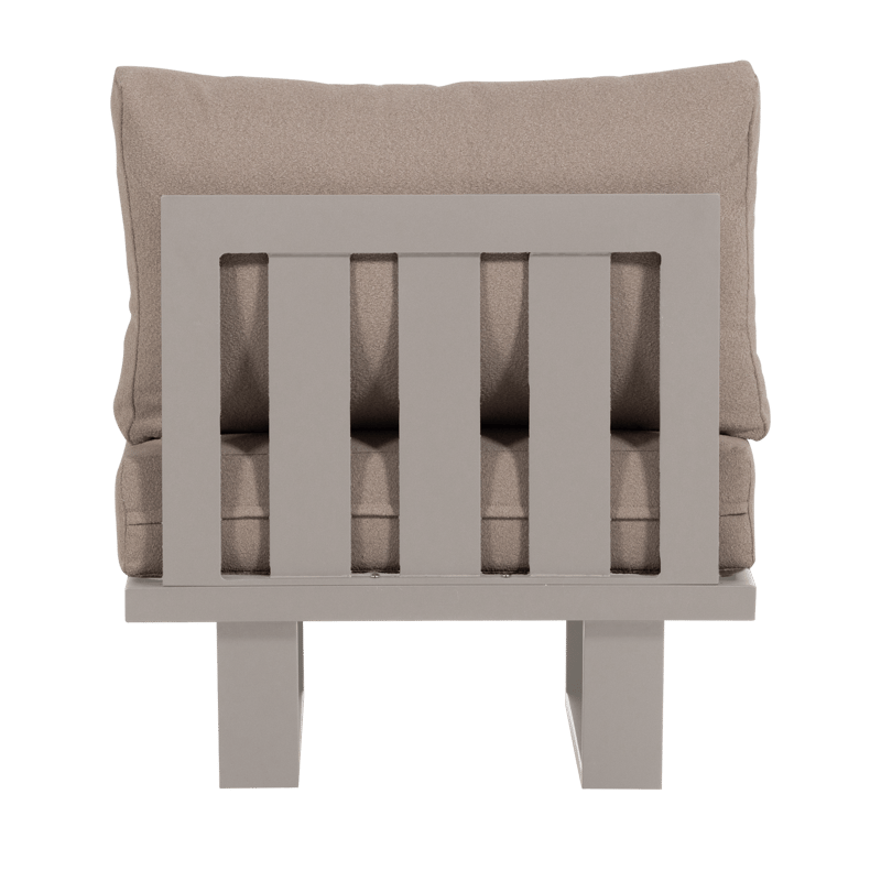 Loungestol Bear utendørs - Sand - Hagemøbler - Stoler & Lenestoler - Utelenestoler