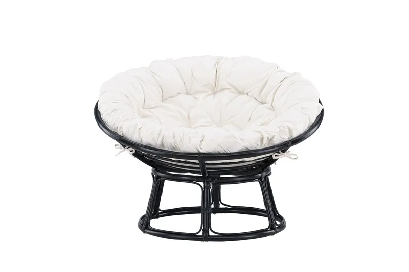 Loungestol Bonnie Svart/Hvit, undefined