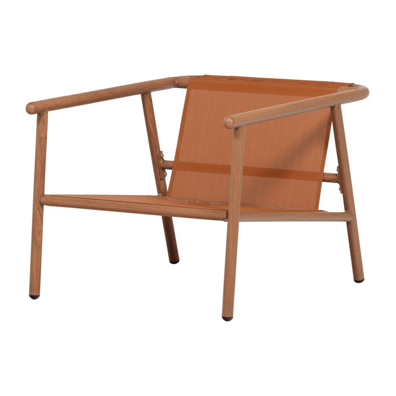 Loungestol Cavero 87 cm utendørs - Terra - Hagemøbler - Stoler & Lenestoler - Utelenestoler