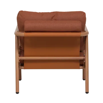 Loungestol Cavero 87 cm utendørs - Terra - Hagemøbler - Stoler & Lenestoler - Utelenestoler