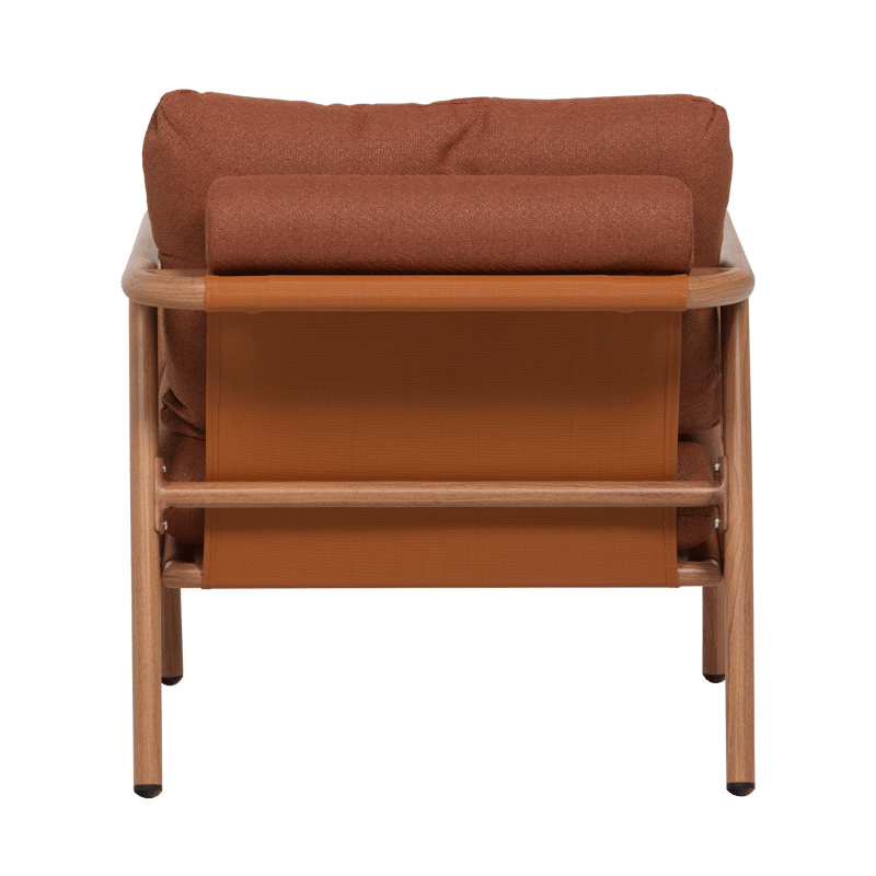 Loungestol Cavero 87 cm utendørs - Terra - Hagemøbler - Stoler & Lenestoler - Utelenestoler