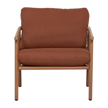 Loungestol Cavero 87 cm utendørs - Terra - Hagemøbler - Stoler & Lenestoler - Utelenestoler