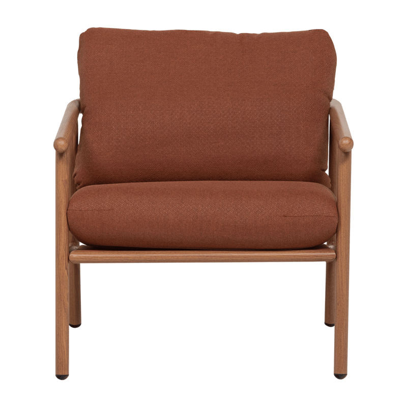 Loungestol Cavero 87 cm utendørs, Terra