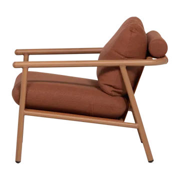 Loungestol Cavero 87 cm utendørs - Terra - Hagemøbler - Stoler & Lenestoler - Utelenestoler
