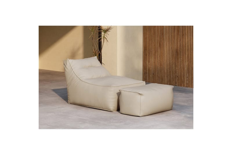 Loungestol Redang - Beige - Hagemøbler - Stoler & Lenestoler - Solstoler