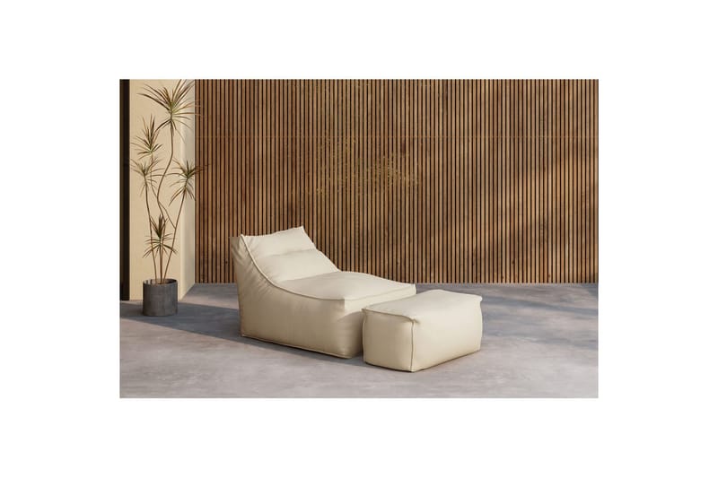 Loungestol Redang - Beige - Hagemøbler - Stoler & Lenestoler - Solstoler