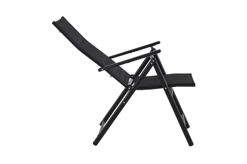 Maggie Polstret Regulerbar Stol Utendørs - Svart - Hagemøbler - Stoler & Lenestoler - Posisjonsstol