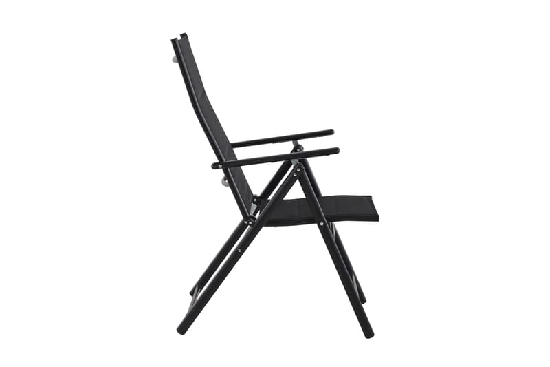 Maggie Polstret Regulerbar Stol Utendørs - Svart - Hagemøbler - Stoler & Lenestoler - Posisjonsstol