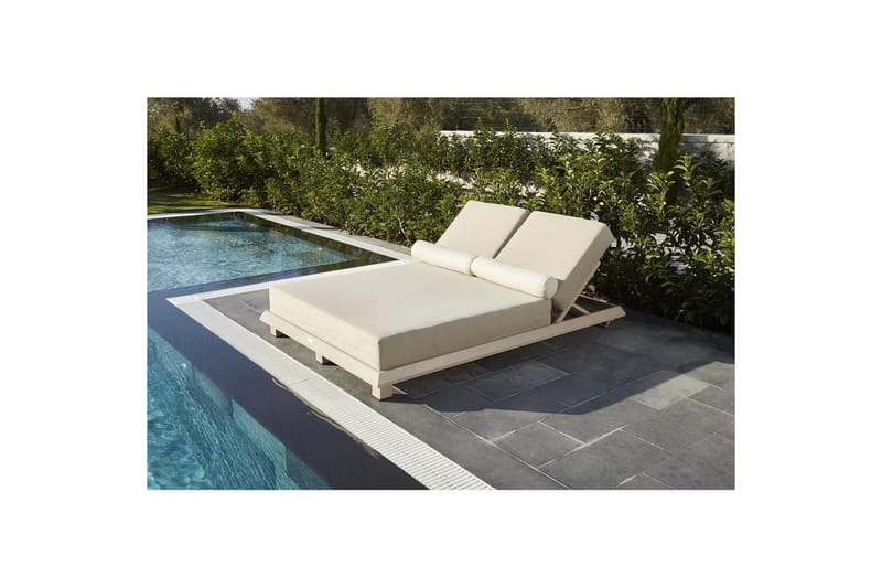 Malkiat solseng 150x212 cm - Beige - Hagemøbler - Stoler & Lenestoler - Solstoler