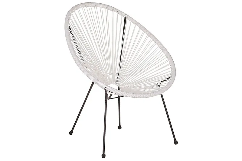 Maniwaki Utelenestol, Hvit Svart