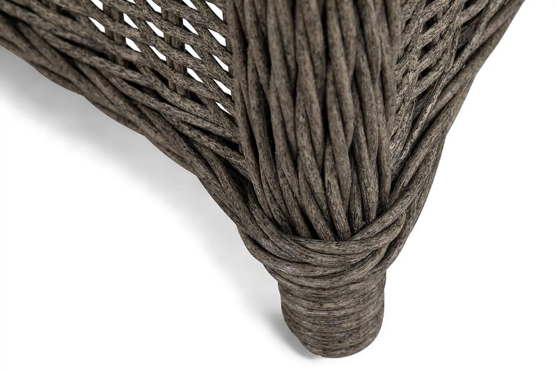 Marcus lenestol m pute - Grå - Hagemøbler - Stoler & Lenestoler - Utelenestoler