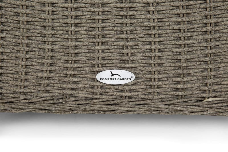 Marcus lenestol m pute - Grå - Hagemøbler - Stoler & Lenestoler - Utelenestoler