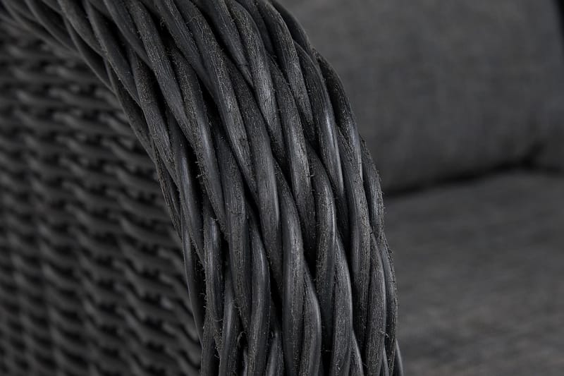 Marcus Lenestol - Svart - Hagemøbler - Stoler & Lenestoler - Utelenestoler