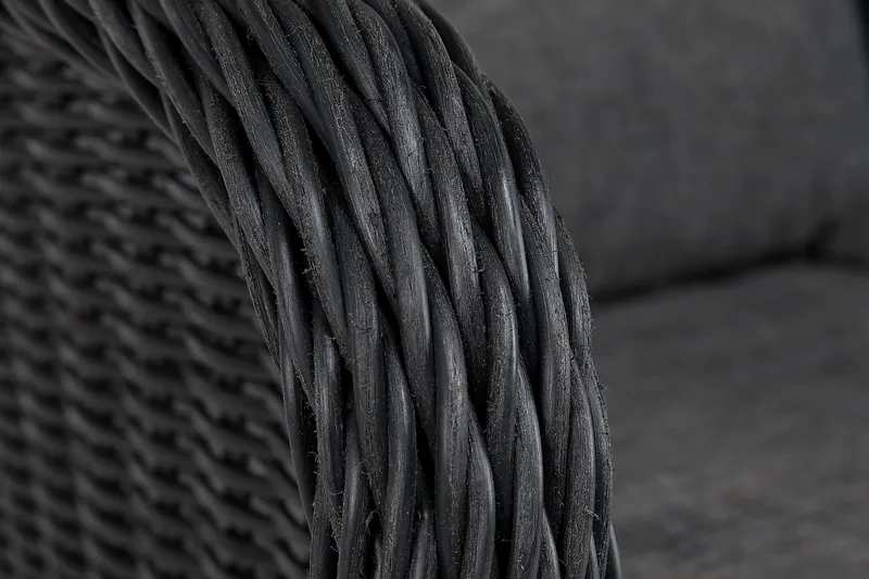 Marcus Lenestol - Svart - Hagemøbler - Stoler & Lenestoler - Utelenestoler