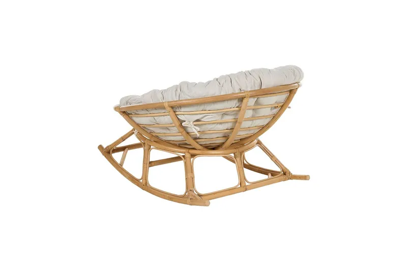 Niverville Gyngestol utendørs - Naturlig Beige - Hagemøbler - Stoler & Lenestoler - Gyngestol utendørs