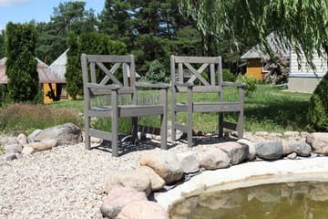 Olivo Hagelenestol - Grå - Møbler - Stoler & lenestoler - Karmstoler