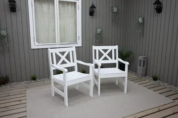 Olivo Karmstol - Vit - Møbler - Stoler & lenestoler - Karmstoler