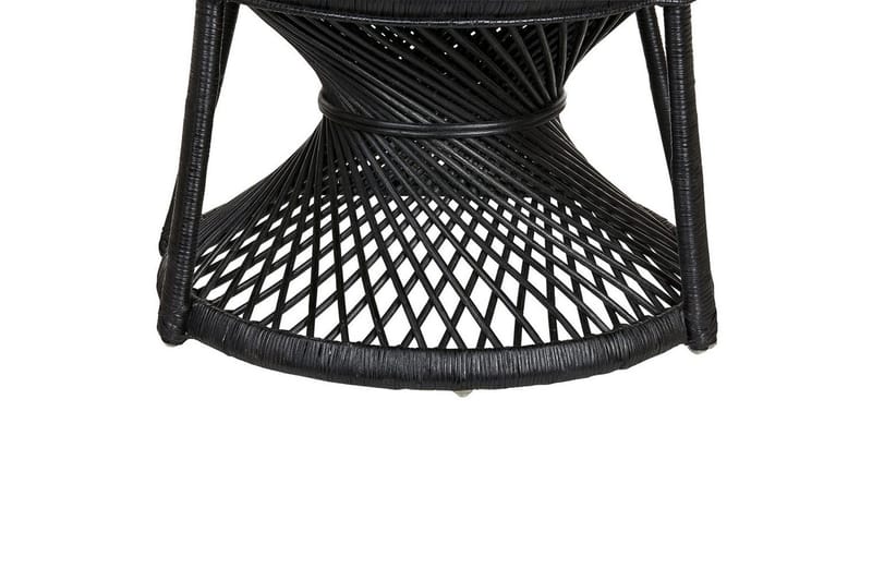 Påfuglstol Emmanuelle - Svart - Hagemøbler - Stoler & Lenestoler - Utelenestoler