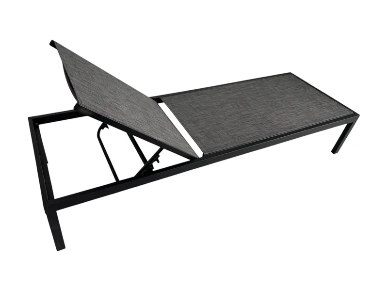 Palermo Solseng - Svart - Hagemøbler - Stoler & Lenestoler - Solstoler