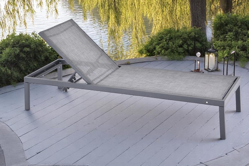 Palermo Solseng - Svart - Hagemøbler - Stoler & Lenestoler - Solstoler