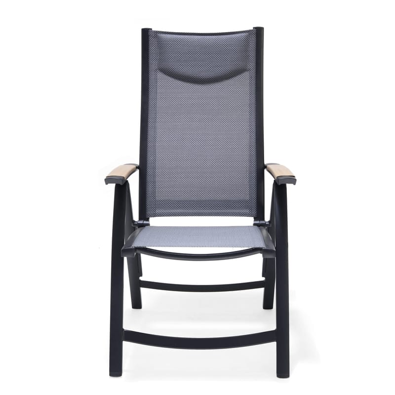 Panama Utestol Justerbar stol - Svart - Hagemøbler - Stoler & Lenestoler - Posisjonsstol