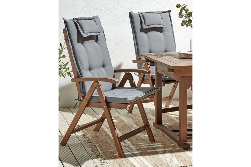 Paolo Posisjonsstol - Mørk Brun/Grå - Hagemøbler - Stoler & Lenestoler - Posisjonsstol