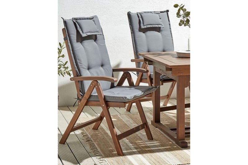 Paolo Posisjonsstol - Mørk Brun/Grå - Hagemøbler - Stoler & Lenestoler - Posisjonsstol