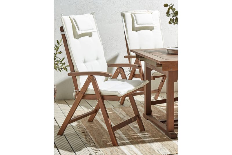 Paolo Posisjonsstol - Mørk Brun/Hvit - Hagemøbler - Stoler & Lenestoler - Posisjonsstol