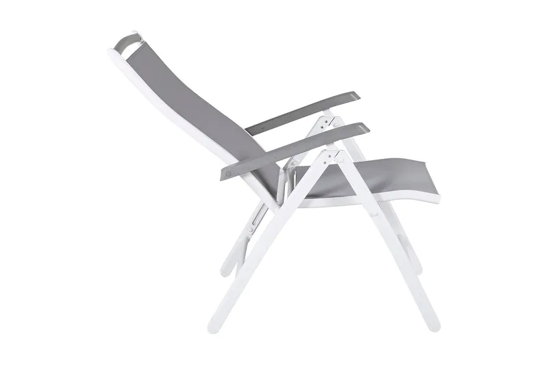 Albany Posisjonsstol - Grå/Hvit - Hagemøbler - Stoler & Lenestoler - Posisjonsstol