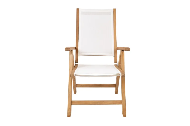 Bali Stol Hvit - Hagemøbler - Stoler & Lenestoler - Posisjonsstol