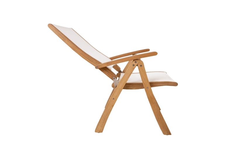 Bali Stol Hvit - Hagemøbler - Stoler & Lenestoler - Posisjonsstol